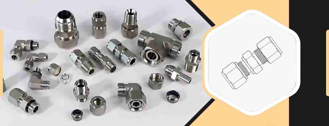 Incoloy 800 Instrumentation Tube Fittings